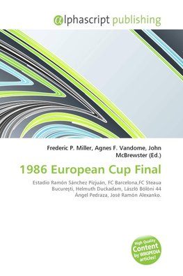 1986 European Cup Final