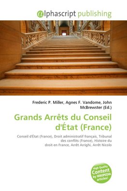 Grands Arrêts du Conseil d'État (France)