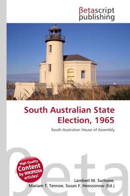 South Australian State Election, 1965