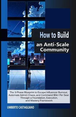How to Build an Anti-Scale Community