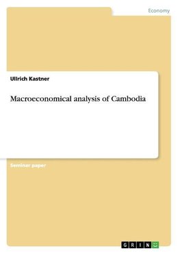 Macroeconomical analysis of Cambodia