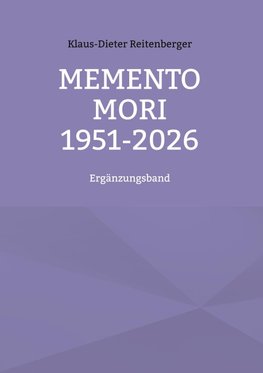 Memento mori 1951-2026
