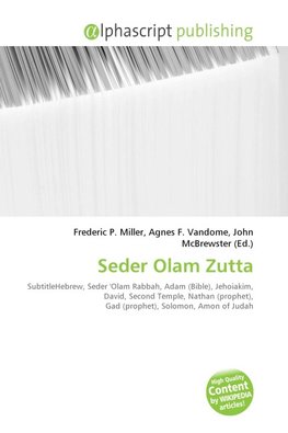 Seder Olam Zutta