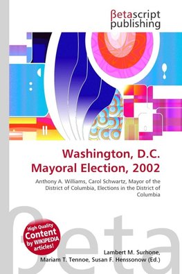 Washington, D.C. Mayoral Election, 2002