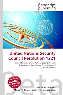 United Nations Security Council Resolution 1221