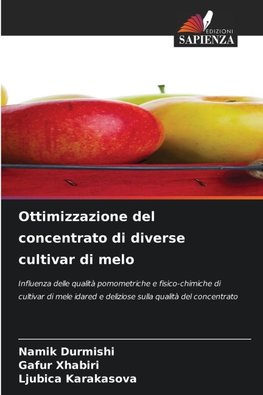 Ottimizzazione del concentrato di diverse cultivar di melo