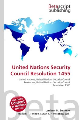 United Nations Security Council Resolution 1455