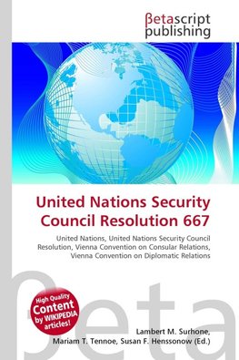 United Nations Security Council Resolution 667