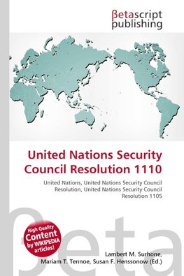 United Nations Security Council Resolution 1110