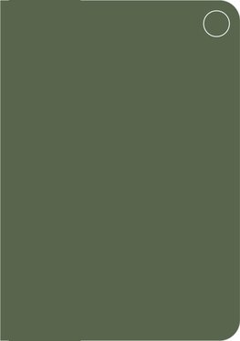 Verdant Dusk B6 Blank Notebook