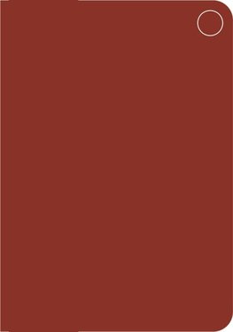 Garnet B6 Blank Notebook