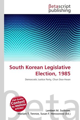 South Korean Legislative Election, 1985