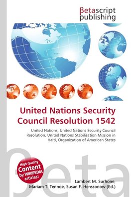 United Nations Security Council Resolution 1542