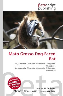 Mato Grosso Dog-Faced Bat
