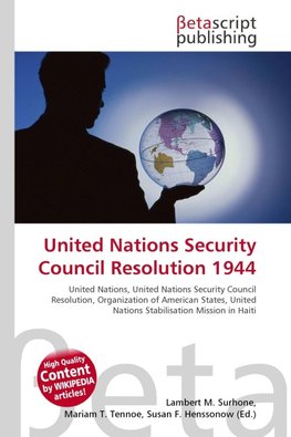 United Nations Security Council Resolution 1944