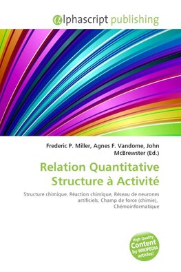 Relation Quantitative Structure à Activité