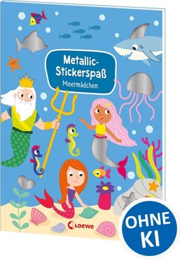 Metallic-Stickerspaß - Meermädchen