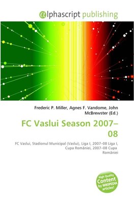 FC Vaslui Season 2007-08