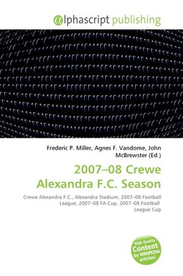2007-08 Crewe Alexandra F.C. Season