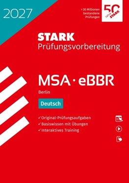 STARK Deutsch - MSA/eBBR 2027 Berlin - Prüfungsvorbereitung