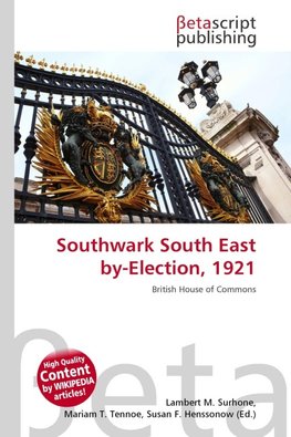Southwark South East by-Election, 1921