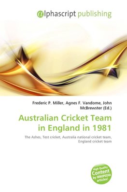 Australian Cricket Team in England in 1981