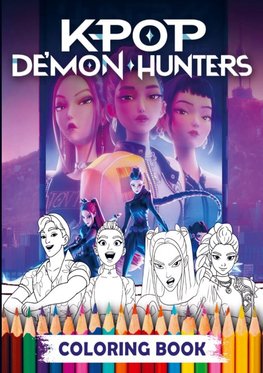 K-pop Demon Hunters Coloring Book