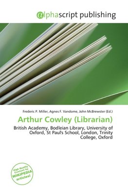 Arthur Cowley (Librarian)