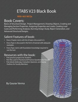 ETABS V23 Black Book