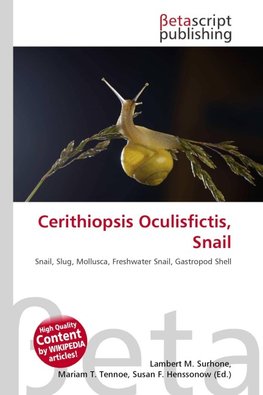 Cerithiopsis Oculisfictis, Snail