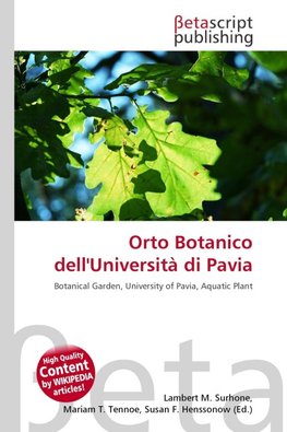 Orto Botanico dell'Università di Pavia