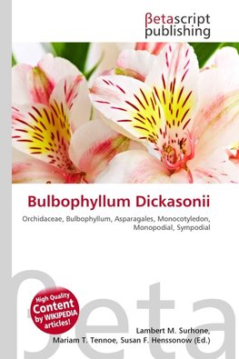 Bulbophyllum Dickasonii