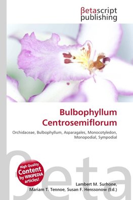 Bulbophyllum Centrosemiflorum