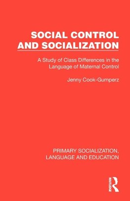 Social Control and Socialization