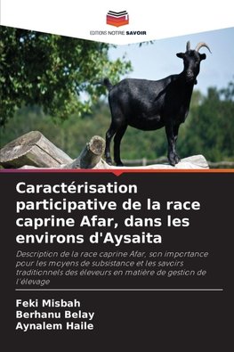 Caractérisation participative de la race caprine Afar, dans les environs d'Aysaita