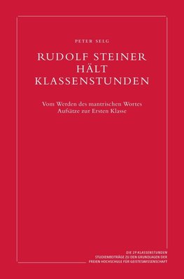 Rudolf Steiner hält Klassenstunden
