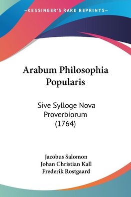 Arabum Philosophia Popularis