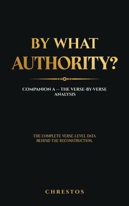 By What Authority?