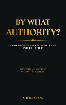 By What Authority?