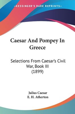 Caesar And Pompey In Greece