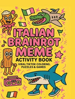 Italian Brainrot Meme Activity Book
