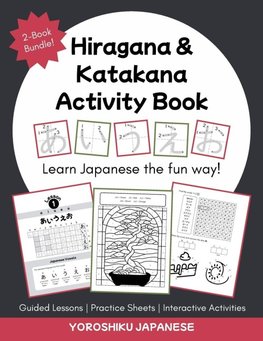 Hiragana and Katakana Activity Book
