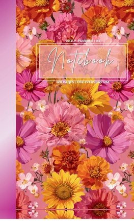 Daily Planner A5 Notebook | 120 Pages | For EveryDay Use