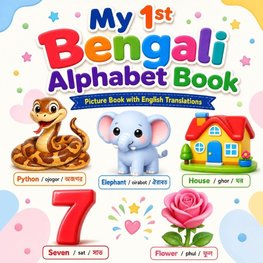 My First Bengali Alphabets Book for Kids