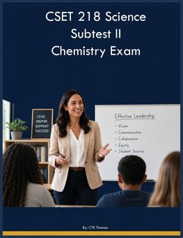 CSET 218 Science Subtest II Chemistry Exam