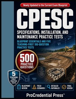 CPESC Specifications, Installation, and Maintenance Practice Tests