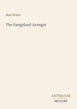 The Rangeland Avenger