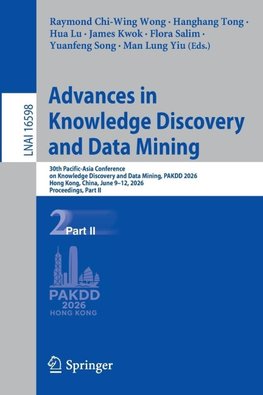 Advances in Knowledge Discovery and Data Mining