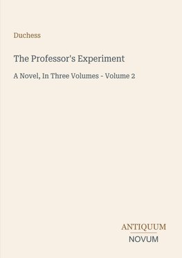 The Professor's Experiment