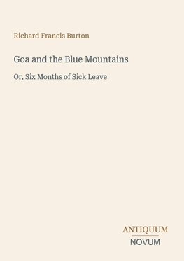 Goa and the Blue Mountains